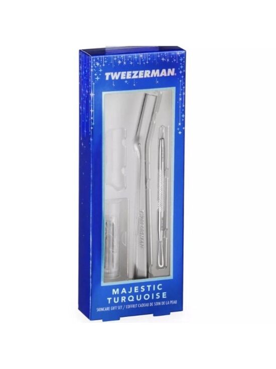 Tweezerman Other - Tweezerman Majestic Turquoise Skincare Gift Set NWT